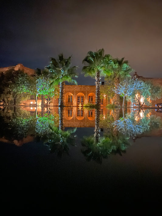 Moroccan Reflection - A4 - framed