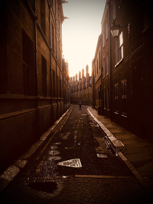 Cambridge Alleyway - A4 - unframed